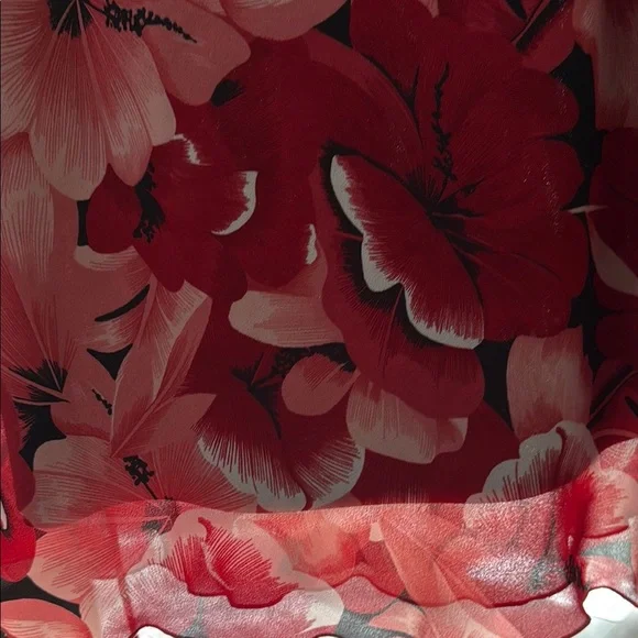 Preswick & Moore Y2K Floral Red and Pink Women's Skirt - Picture 5 of 5